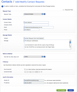 Engadine Tavern Contact Management [www.engadinetavern.com.au]
