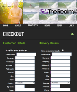 The Realm - Checkout