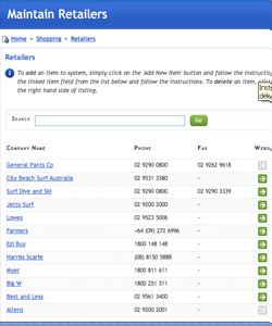 The Realm - Content Management Invoices
